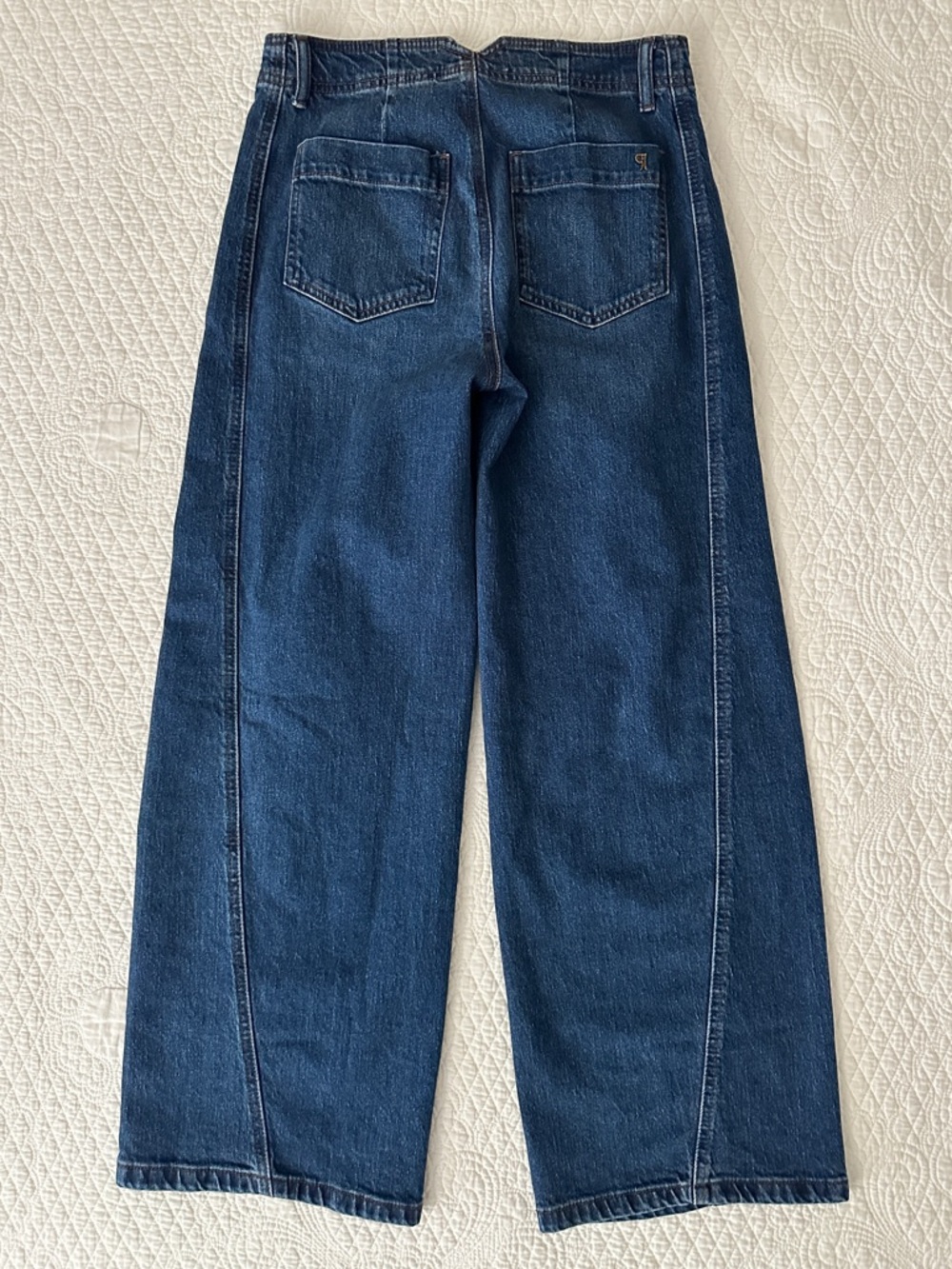 Pilcro Anthropologie The Lex High-Rise Relaxed Tapered Jeans Size 26 - Picture 4 of 15